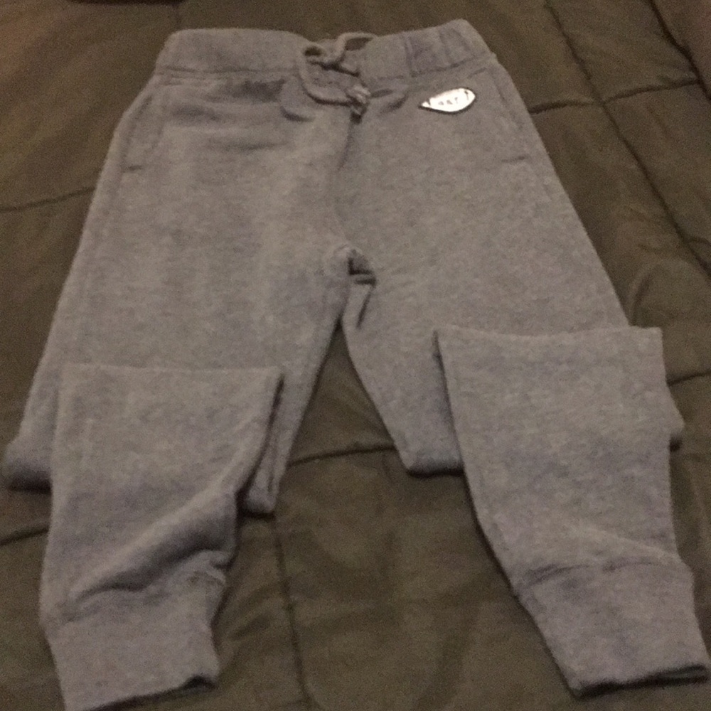 Blackest gray Abercrombie 10-12sweats